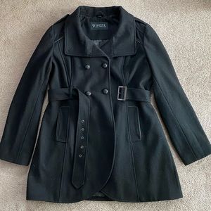 GUESS Black Pea Coat